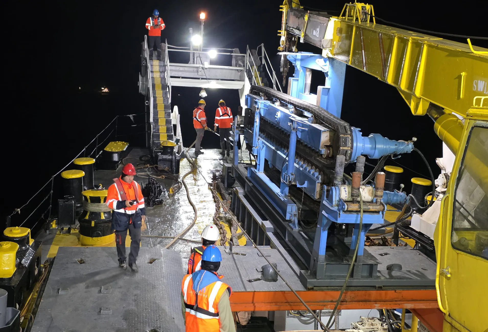 Deniz altı kablo onarım operasyonu