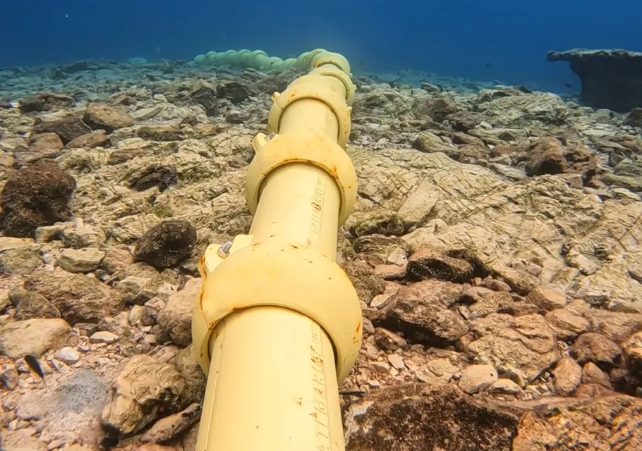 Articulated Pipe Protection (APP) on Seabed